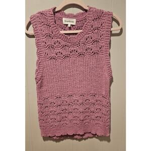 Heartloom Knit Vest Sweater , Larissa Tank, New, Size L